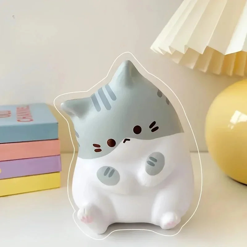 Chubby Cat Squishy - Soft Slow Rise Kitty Squeeze Toy