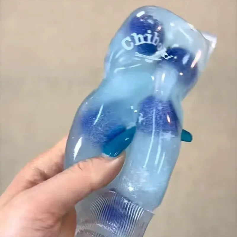 Fruit Jelly Gooey Squishy Tube - Slow Rise Maltose Squeeze Toy