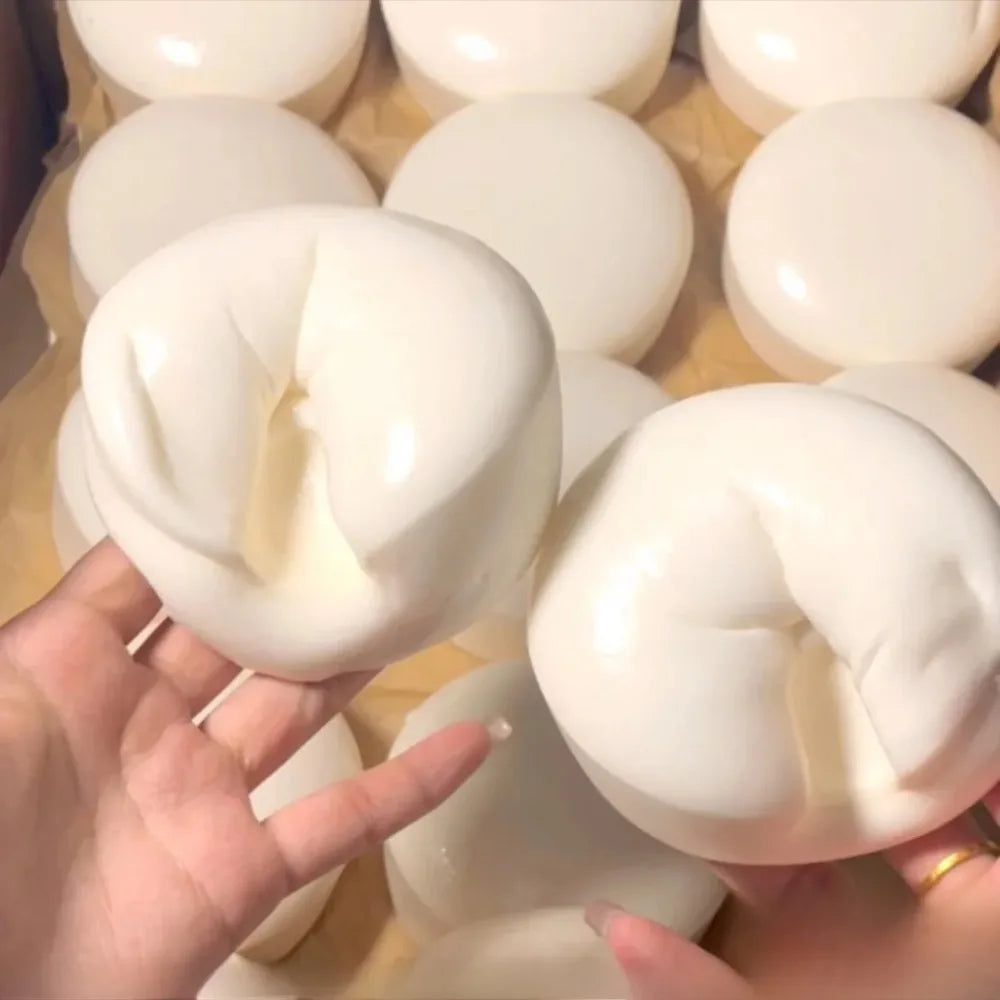 Yogurt Cake Squishy - Slow Rise Silicone Bread Squeeze Toy