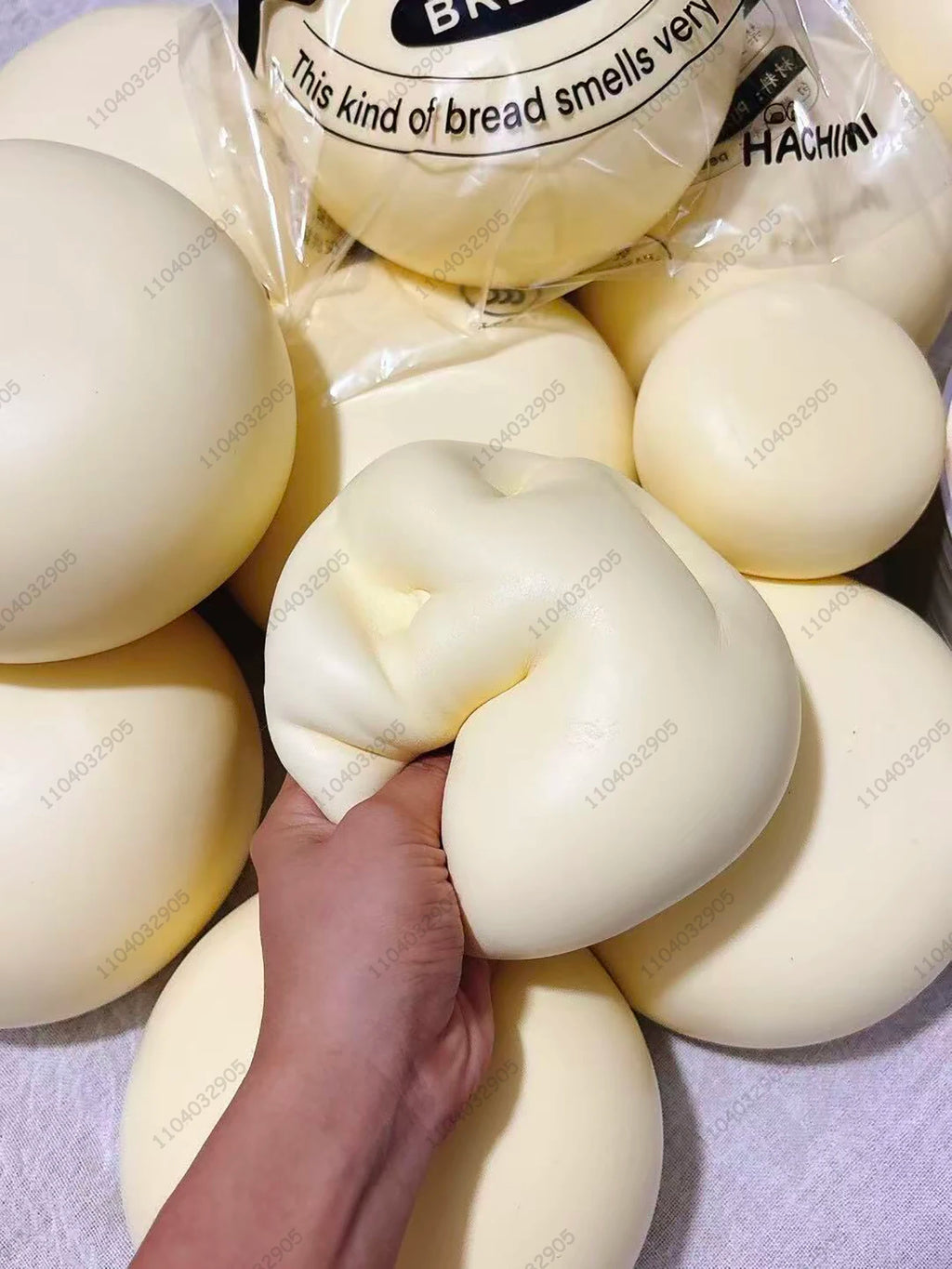 Milk Bun Squishy - Soft Slow Rise Bread Squeeze Toy