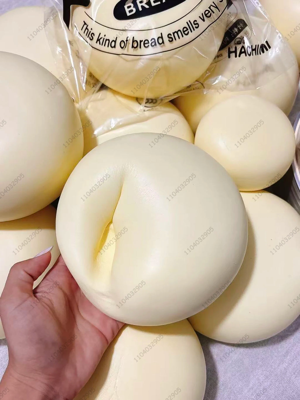 Milk Bun Squishy - Soft Slow Rise Bread Squeeze Toy