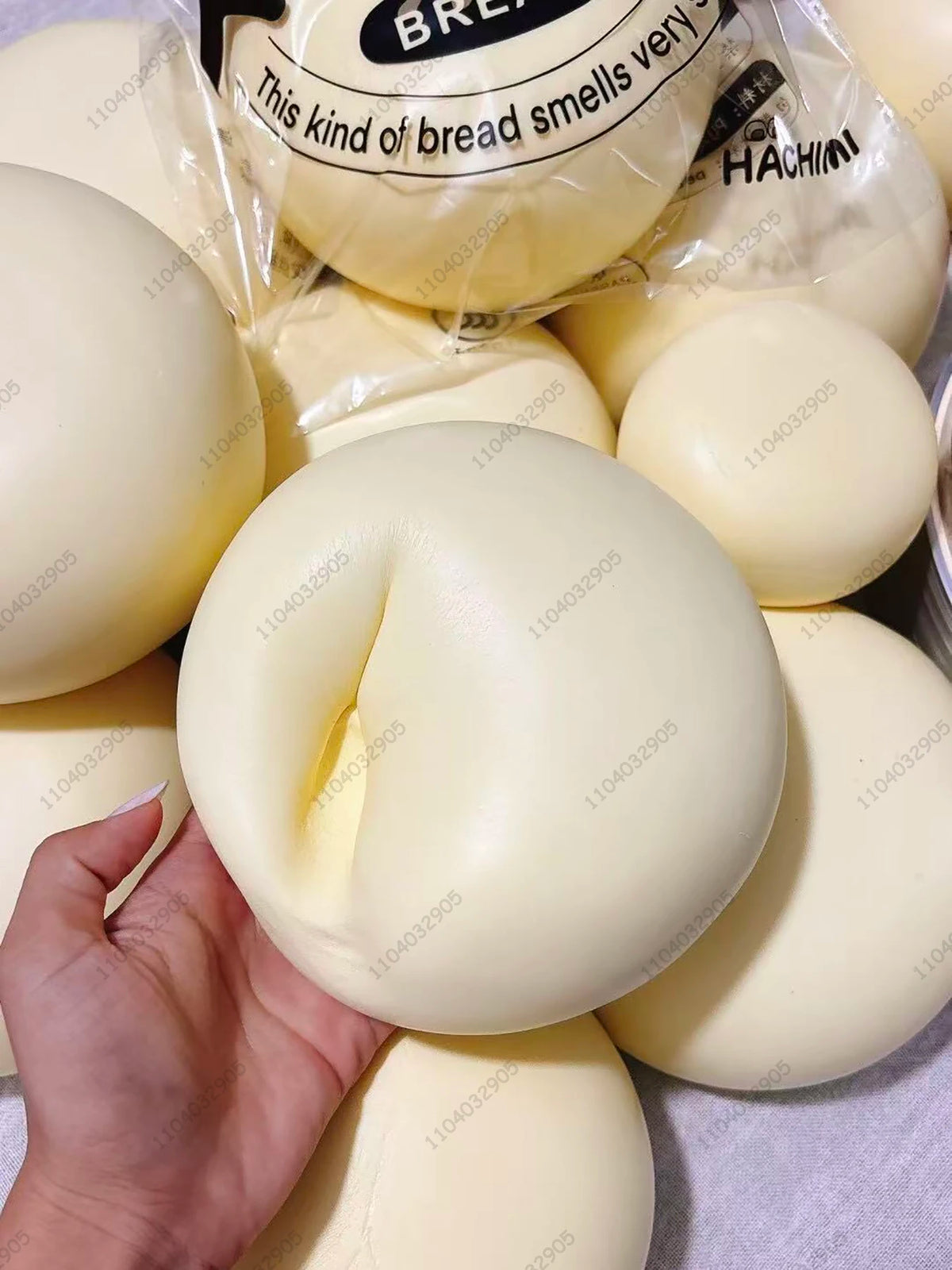 Milk Bun Squishy - Soft Slow Rise Bread Squeeze Toy