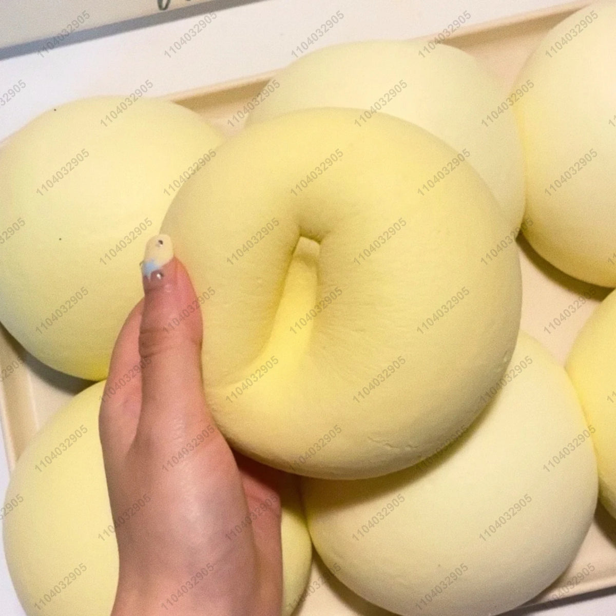 Milk Bun Squishy - Soft Slow Rise Bread Squeeze Toy