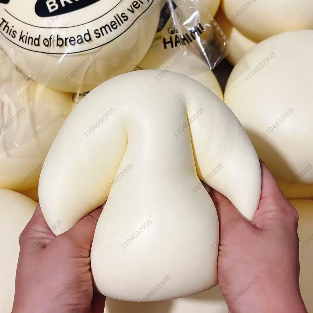 Milk Bun Squishy - Soft Slow Rise Bread Squeeze Toy