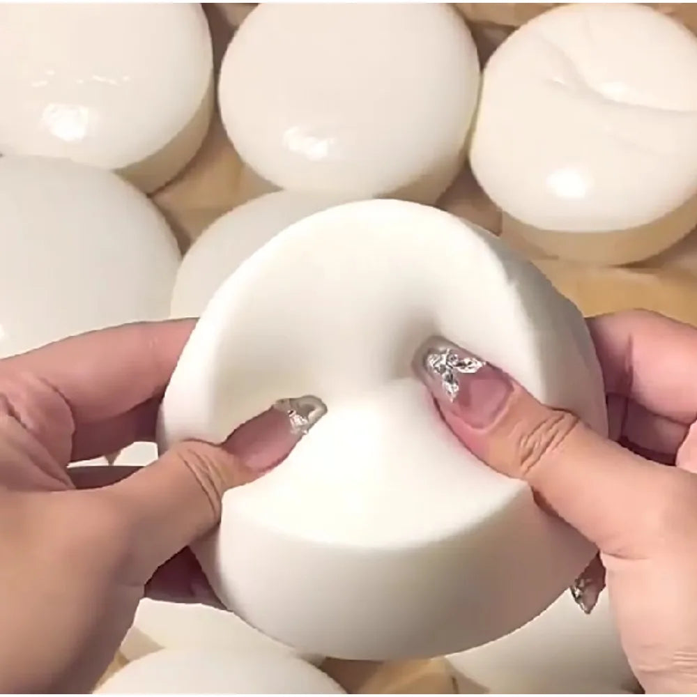 Yogurt Cake Squishy - Slow Rise Silicone Bread Squeeze Toy