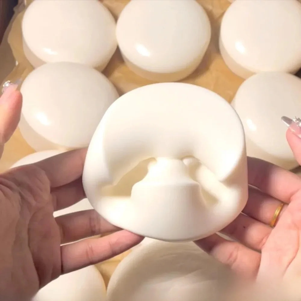 Yogurt Cake Squishy - Slow Rise Silicone Bread Squeeze Toy