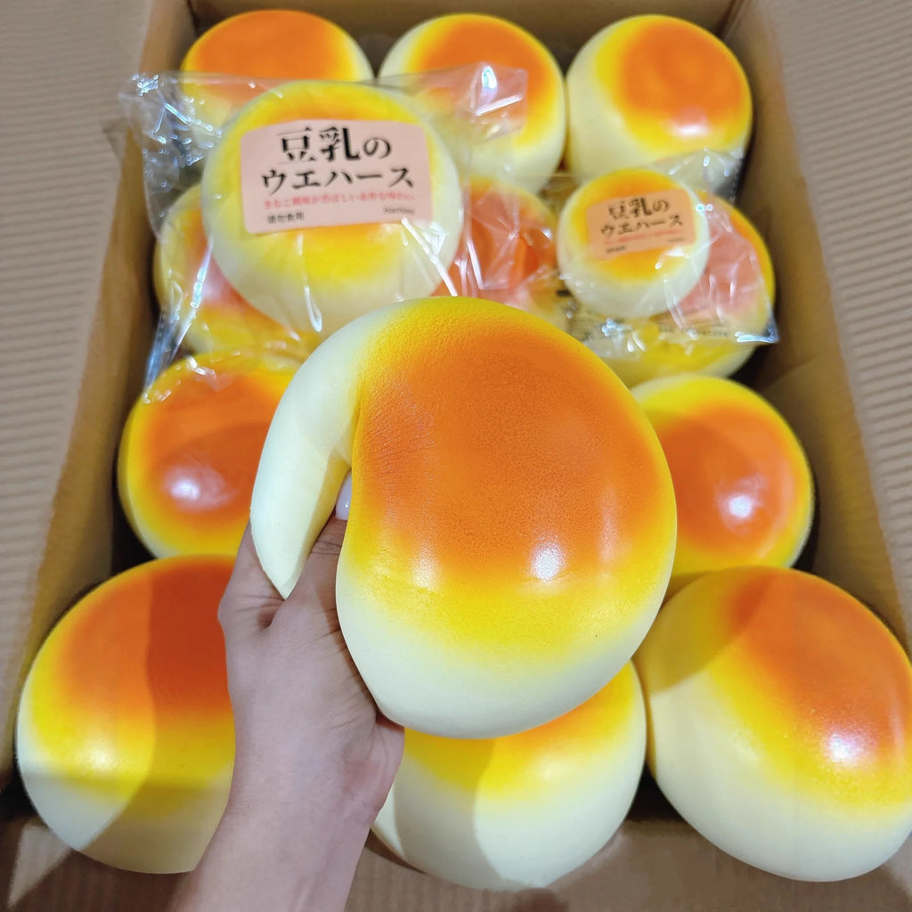 Milk Bun Squishy - Soft Slow Rise Bread Squeeze Toy